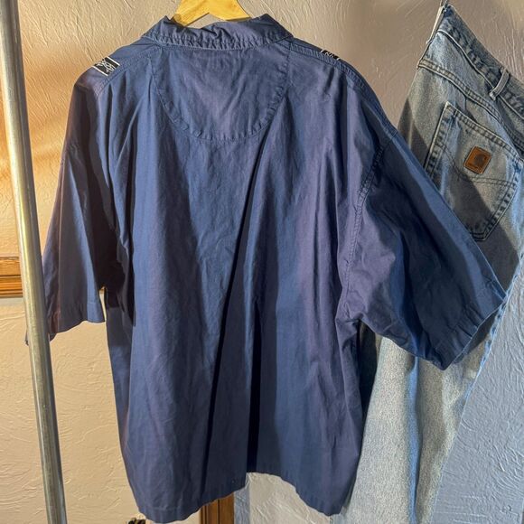 Vintage No Boundaries Y2K Celtic & Tribal Print Camp Shirt - Picture 2 of 4